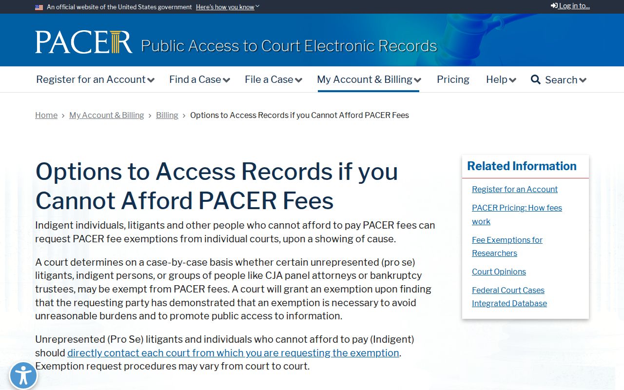 Trousdale County traffic court records contrasted with federal PACER access